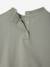 Sweat bébé col rond écru+vert sauge - vertbaudet enfant 