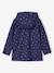 Printed hooded raincoat for girls grey green+multicoloured+navy blue+vanilla - vertbaudet enfant 