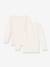 Pack of 2 long-sleeved t-shirts Petit Bateau white - vertbaudet enfant 