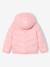 Reversible Lightweight Jacket for Girls anthracite+pale pink - vertbaudet enfant 