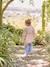Printed hooded raincoat for girls grey green+multicoloured+navy blue+vanilla - vertbaudet enfant 