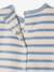 Terry Cloth Shorts + T-Shirt Ensemble for Babies grey blue+striped blue+taupe - vertbaudet enfant 