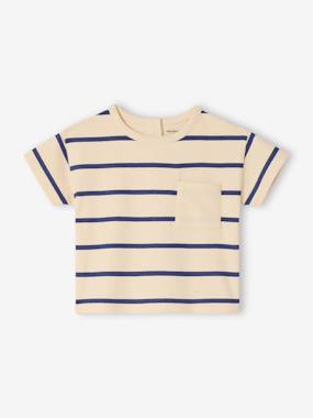 -T-shirt bébé rayé en coton 