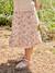 Printed Midi Skirt for Girls ecru - vertbaudet enfant 
