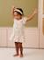 Baby dress set with culotte-style briefs and bandeau ecru - vertbaudet enfant 