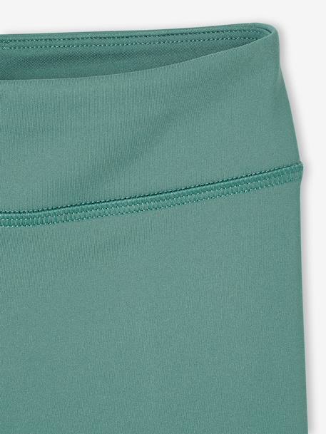 Pack of 2 Sports Cycling Shorts for Girls green+rose - vertbaudet enfant 