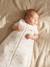 Sleeveless baby sleeping bag with central opening, customisable, IN THE CLOUDS printed white - vertbaudet enfant 