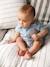 Baby Towelling Playsuit sky blue - vertbaudet enfant 