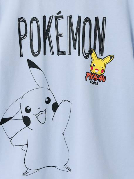 T-shirt with POKEMON sleeves sky blue - vertbaudet enfant 