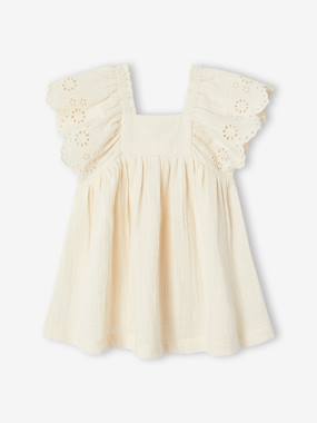 -Robe bébé en gaze de coton 