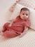 Baby girl's short-sleeved jumpsuit blush - vertbaudet enfant 