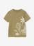 Printed boy's t-shirt aqua green+marl white+medium blue+mint green+ochre+olive+terracotta - vertbaudet enfant 