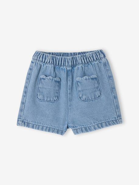 Set of blouse and shorts for baby girls ecru - vertbaudet enfant 