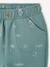 Printed Fleece Trousers for Babies cappuccino+emerald green+sage green - vertbaudet enfant 