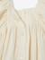 Cotton Gauze Dress for Babies ecru+red - vertbaudet enfant 