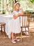 Girl's lace and tulle dress white - vertbaudet enfant 