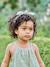 Broderie Anglaise Dress with Matching Accessory sage green - vertbaudet enfant 