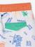 Boy's surf swim shorts marl white - vertbaudet enfant 