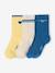 Lot 3 chaussettes assorties jaune pâle - vertbaudet enfant 