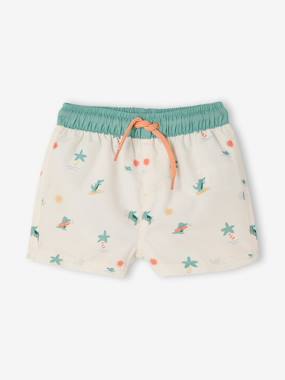 Bébé-Maillot de bain, accessoires de plage-Short de bain bébé croco