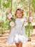 Girl's lace and tulle dress white - vertbaudet enfant 