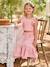 Occasion Wear Blouse & Frilled Skirt Combo blush+sage green - vertbaudet enfant 