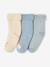 Pack of 3 cotton baby socks ecru - vertbaudet enfant 