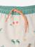 Baby swim shorts with crocodile print ecru - vertbaudet enfant 