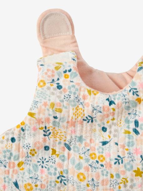 Baby Sleep Bag in Cotton Gauze, for Dolls Multi+red - vertbaudet enfant 