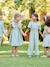 Embroidered Cotton Gauze Jumpsuit blush+sage green - vertbaudet enfant 