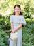 Embroidered Cotton Gauze Jumpsuit blush+sage green - vertbaudet enfant 