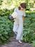 Embroidered Cotton Gauze Jumpsuit blush+sage green - vertbaudet enfant 