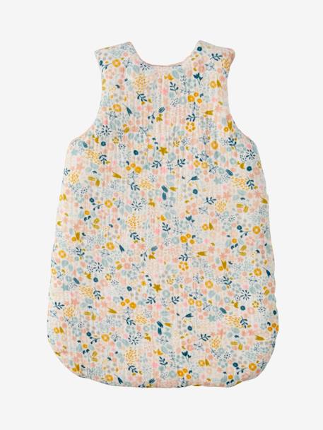 Baby Sleep Bag in Cotton Gauze, for Dolls Multi+red - vertbaudet enfant 