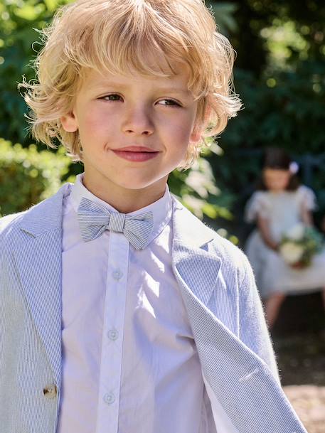 4-piece boy's ceremony set sky blue - vertbaudet enfant 