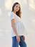 English embroidery nursing blouse ecru - vertbaudet enfant 