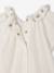 Baby bodysuit with short puff sleeves ecru - vertbaudet enfant 