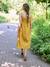 Nursing clothes long dress ochre - vertbaudet enfant 
