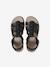 Multi-Strap Sandals for Children black+gold - vertbaudet enfant 