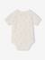Pack of 5 short-sleeved rabbit bodysuit for babies marl grey - vertbaudet enfant 