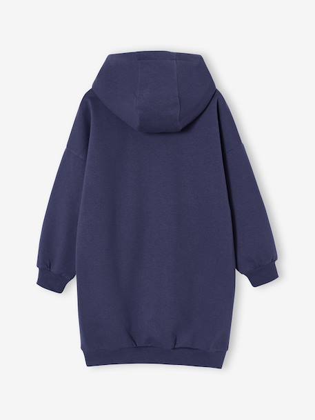 Harry Potter girl's hooded sweatshirt dress night blue - vertbaudet enfant 