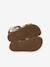 Open leather flower sandals gold - vertbaudet enfant 