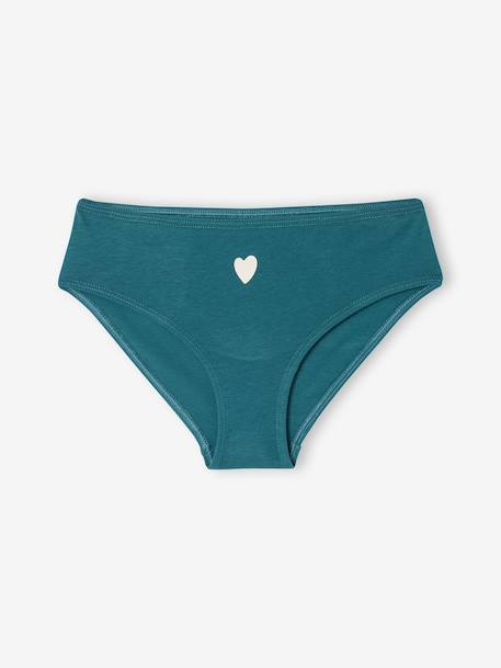 Lot de 7 culottes fille fantaisie - écru, Fille