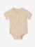 Pack of 5 short-sleeved rabbit bodysuit for babies marl grey - vertbaudet enfant 