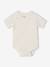 Pack of 5 short-sleeved rabbit bodysuit for babies marl grey - vertbaudet enfant 