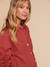 Chemise de nuit grossesse et allaitement terracotta+vert émeraude - vertbaudet enfant 