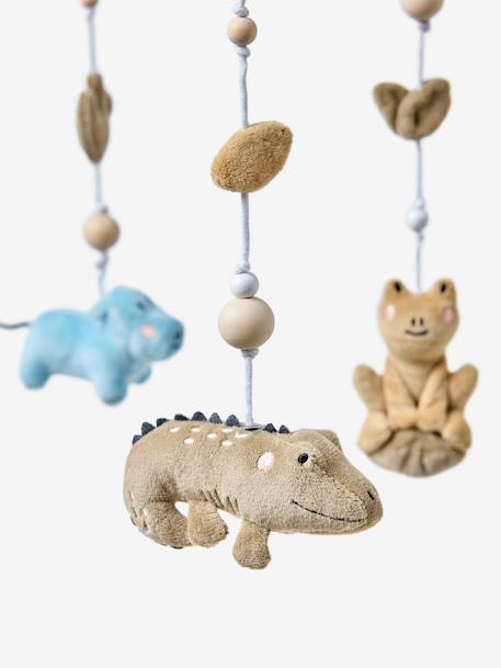 Musical mobile Hippo Bayou green - vertbaudet enfant 
