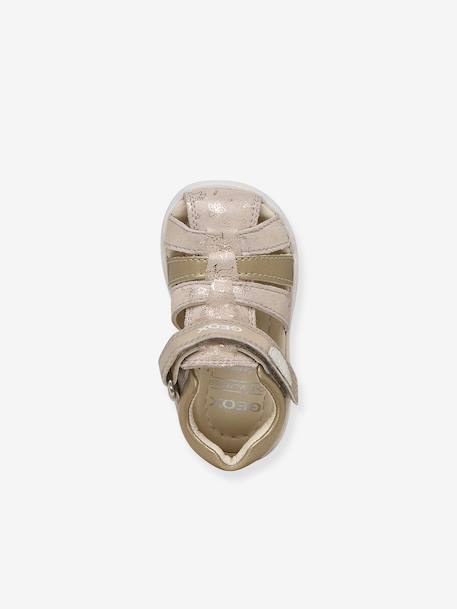 Boys' first steps sandals gold - vertbaudet enfant 