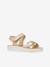 Costarei Girl Sandals by GEOX® for Children gold+pale pink - vertbaudet enfant 