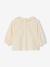 Pack of 2 long-sleeved t-shirts with ruffles ecru - vertbaudet enfant 