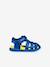 Children's fusbetto sandals blue+navy blue - vertbaudet enfant 